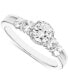 Фото #1 товара Diamond Engagement Ring (1 ct. t.w.) in 14k White Gold