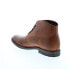 Roan by Bed Stu Proff F804019 Mens Brown Leather Lace Up Casual Dress Boots