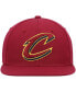 Фото #3 товара Men's Wine Cleveland Cavaliers Ground 2.0 Snapback Hat