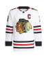 Фото #3 товара Men's Jonathan Toews White Chicago Blackhawks Away Primegreen Authentic Pro Player Jersey