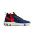 Фото #3 товара [AT3143-400] Mens Nike REACT RUNNER MID WR 'ISPA BLUE VOID TEAM ORANGE'