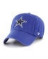 47 Brand Men's Royal Dallas Cowboys Secondary Clean Up Adjustable Hat Roy, Adjustable - фото #1