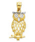 Фото #1 товара Браслет Macy's с чармами Owl, золото/серебро.