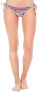 Trina Turk 182614 Side Tie Multicolor Hipster Bikini Swimsuit Bottom size 8