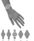 ფოტო #4 პროდუქტის Women's Dual Colored Black and White Polyurethane Leather Strap with Steve Madden Logo in Checkered Pattern and Stitching Watch, 36mm