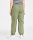 Фото #4 товара Women's Patch-Pocket Jogger Pants, Created for Macy's