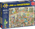 Фото #1 товара Детский развивающий пазл Jumbo Puzzle 1000 Haasteren Biblioteka G3