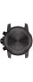 ფოტო #3 პროდუქტის Men's Swiss Chronograph Supersport Black Stainless Steel Bracelet Watch 45.5mm