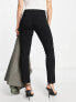 Фото #7 товара Mango tailored slim leg trousers in black