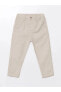 LCW baby Polo Yaka Kısa Kollu Çizgili Erkek Bebek Tişört ve Pantolon 2'li Takım