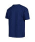 ფოტო #2 პროდუქტის Big Boys and Girls Navy Golden State Warriors Hardwood Classics Retro Logo T-Shirt