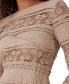 ფოტო #3 პროდუქტის Women’s Eden Hanky Hem Texture Long Sleeve