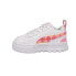 Фото #3 товара Puma Mayze 90S Prep Ac Inf Girls White Sneakers Casual Shoes 38608701