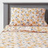 Фото #1 товара Full Vintage Floral Print Cotton Kids' Sheet Set - Pillowfort