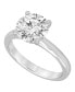 ფოტო #1 პროდუქტის Certified Lab Grown Diamond Solitaire Engagement Ring (4 ct. t.w.) in 14k Gold