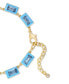 Фото #5 товара On 34th gold-Tone Enamel Stone Necklace, 17" + 2" extender, Created for Macy's