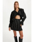 Фото #4 товара Women's Studded Knit Skirt