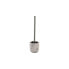 Toilet Brush DKD Home Decor Black Cement White 10 x 10 x 36 cm