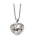 ფოტო #1 პროდუქტის and Enameled HOPE Hollow Heart Pendant Cable Chain Necklace