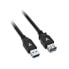 Фото #3 товара V7 Black USB Extension Cable USB 3.0 A Female to USB 3.0 A Male 2m 6.6ft - 2 m - USB A - USB A - USB 3.2 Gen 1 (3.1 Gen 1) - Male/Female - Black