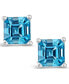 Фото #2 товара Серьги Macy's swiss Blue Topaz Stud