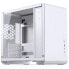 Фото #1 товара Jonsbo U4 Mini Micro-ATX-Gehäuse, Tempered Glass - weiß