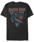 Фото #1 товара Jurassic Park Men's Retro Raptor Short Sleeve T-Shirt