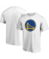 Фото #1 товара Men's White Golden State Warriors Primary Team Logo T-shirt