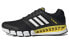 Фото #1 товара Кроссовки Adidas CC Revolution U Легкие, противоскользящие, износостойкие, низкие, унисекс, черно-бело-желтые