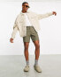 Фото #8 товара ASOS DESIGN oversized western jacket in beige linen look