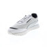 Фото #4 товара Puma City Rider Molded 38341101 Mens Gray Canvas Lifestyle Sneakers Shoes 11