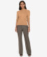 ფოტო #5 პროდუქტის Women's Elbow-Sleeve Crewneck Sweater