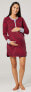 Фото #10 товара HAPPY MAMA. Women's Long-Sleeved Maternity Nightdress with Breastfeeding Function 589p