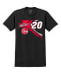 Фото #3 товара Men's Black Christopher Bell Rheem Car T-shirt