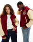 Guess Originals unisex authentic letterman jacket in red