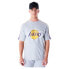 NEW ERA NBA Panel Los Angeles Lakers short sleeve T-shirt grey med, M - фото #1