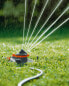 Насадка на шланг GARDENA Comfort Part and Full Circle Sprinkler Tango - Круговой водяной разбрызгиватель - 310 м² - Серо-оранжевый