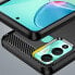 Фото #6 товара Hurtel Carbon Case etui do Infinix Hot 12 Play NFC / Hot 12 Play elastyczny silikonowy karbonowy pokrowiec czarne