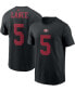 ფოტო #2 პროდუქტის Men's Trey Lance Black San Francisco 49ers 2021 NFL Draft First Round Pick Player Name Number T-shirt