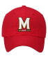 Фото #3 товара Men's Red Maryland Terrapins Primary Logo Staple Adjustable Hat