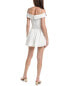 Фото #2 товара Moonsea Fold-Over Mini Dress Women's