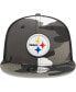 Фото #2 товара Men's Urban Camo Pittsburgh Steelers 9FIFTY Trucker Snapback Hat