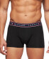 ფოტო #3 პროდუქტის Men's Moisture Wicking Cotton Stretch Trunks - 3pk.