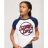 ფოტო #3 პროდუქტის SUPERDRY Roller Graphic Baseball short sleeve T-shirt
