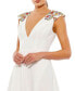 ფოტო #5 პროდუქტის Women's Ieena Beaded Cap Sleeve A Line Midi Dress