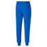 Фото #4 товара Puma Essentials Embroidery Logo Sweatpants Mens Blue Casual Athletic Bottoms 846
