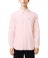 ფოტო #4 პროდუქტის Men's Woven Long Sleeve Button-Down Oxford Shirt