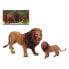 Фото #1 товара Игровой набор BB Fun Животные Set of Wild Animals Lion (2 pcs) (Набор диких животных Левы)