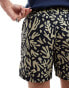 Farah printed shorts in navy