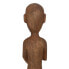 Decorative Figure Natural African Man 14,5 x 9 x 38,5 cm (2 Units)